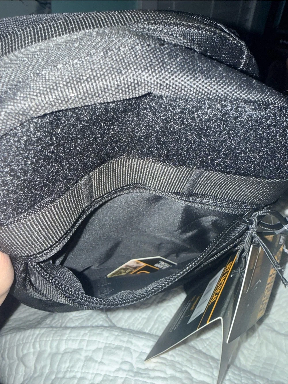 Black Shoulder Messenger Bag